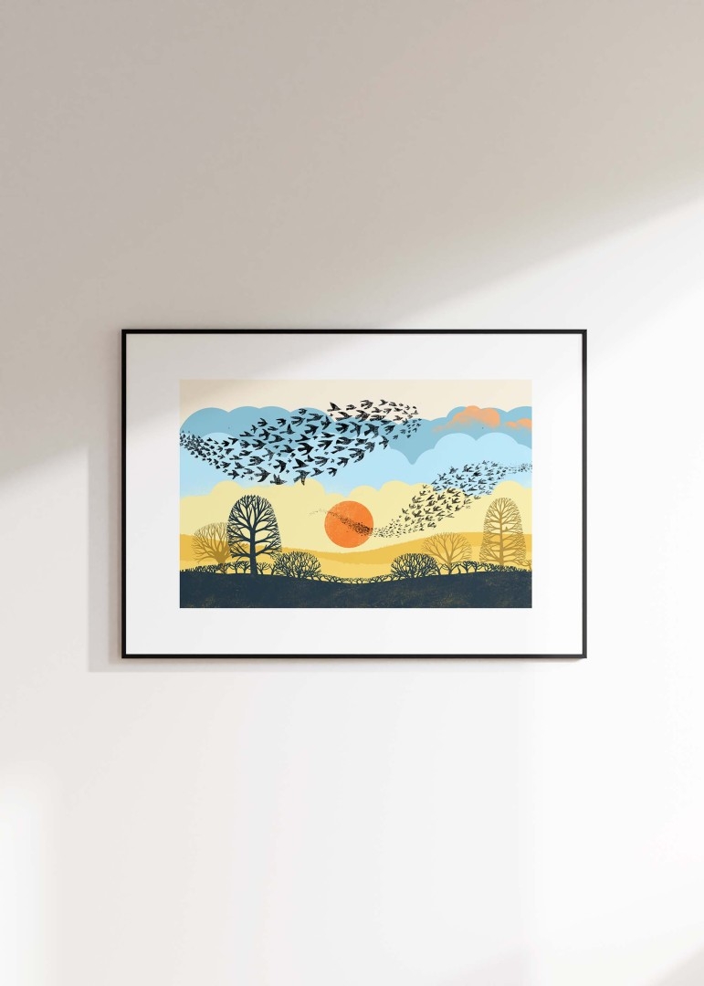 WEB A3 frame mockup