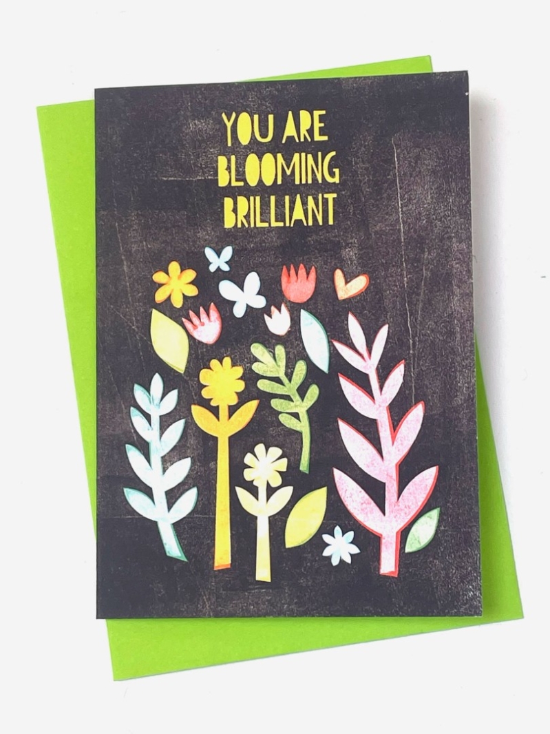 card bloomingbrilliant