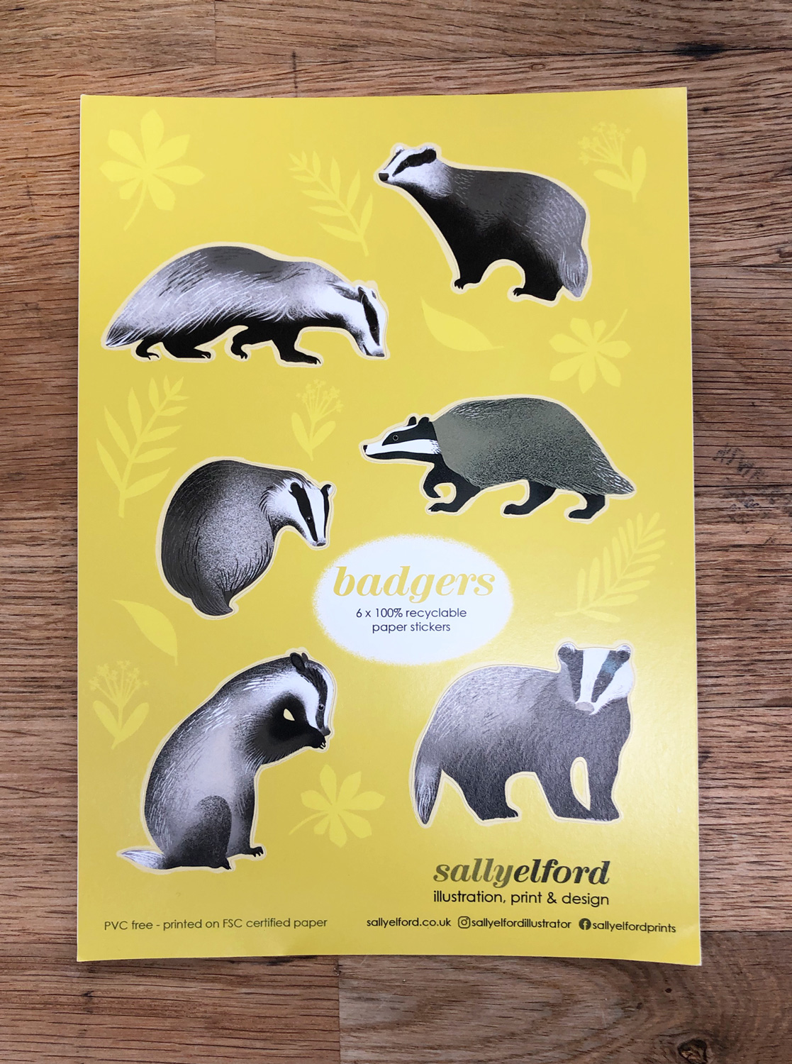 stickers badgers2