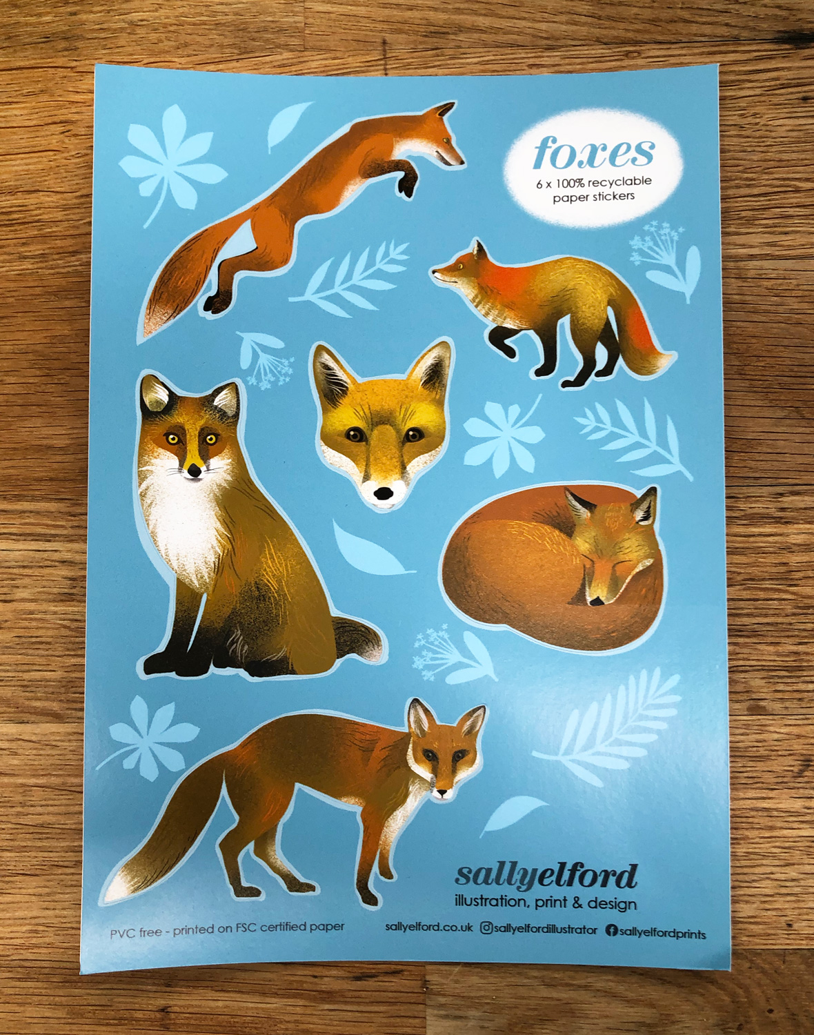 stickers fox2