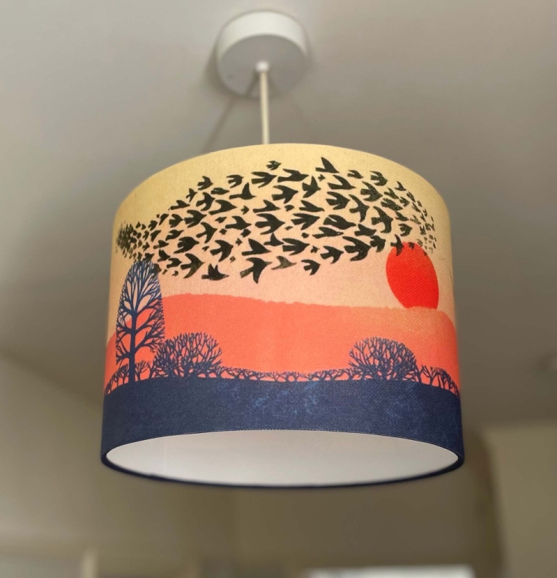 30cm Pink Sunset ceiling