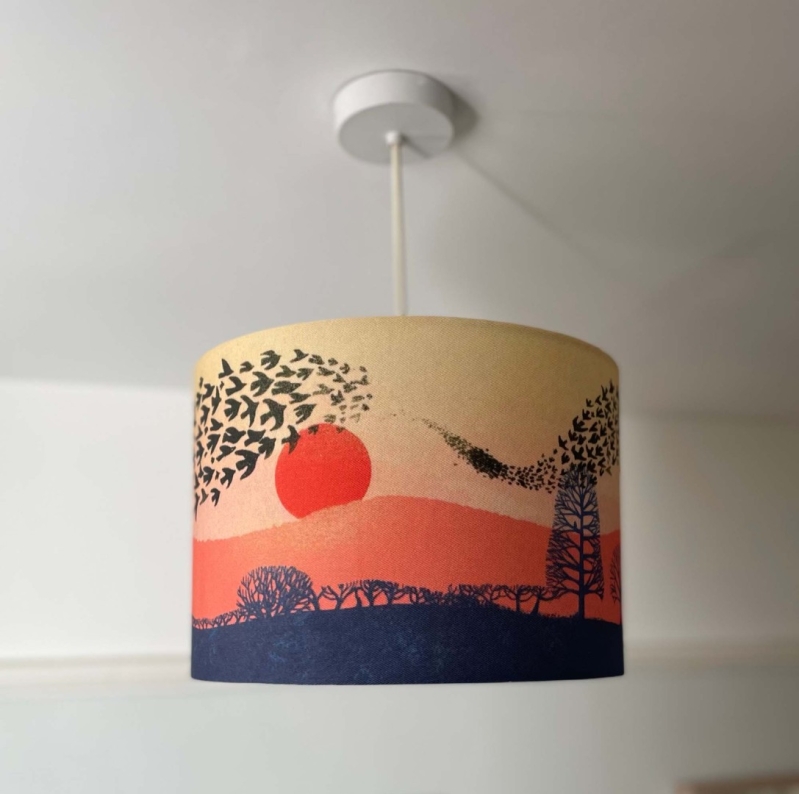30cm Pink Sunset ceiling2